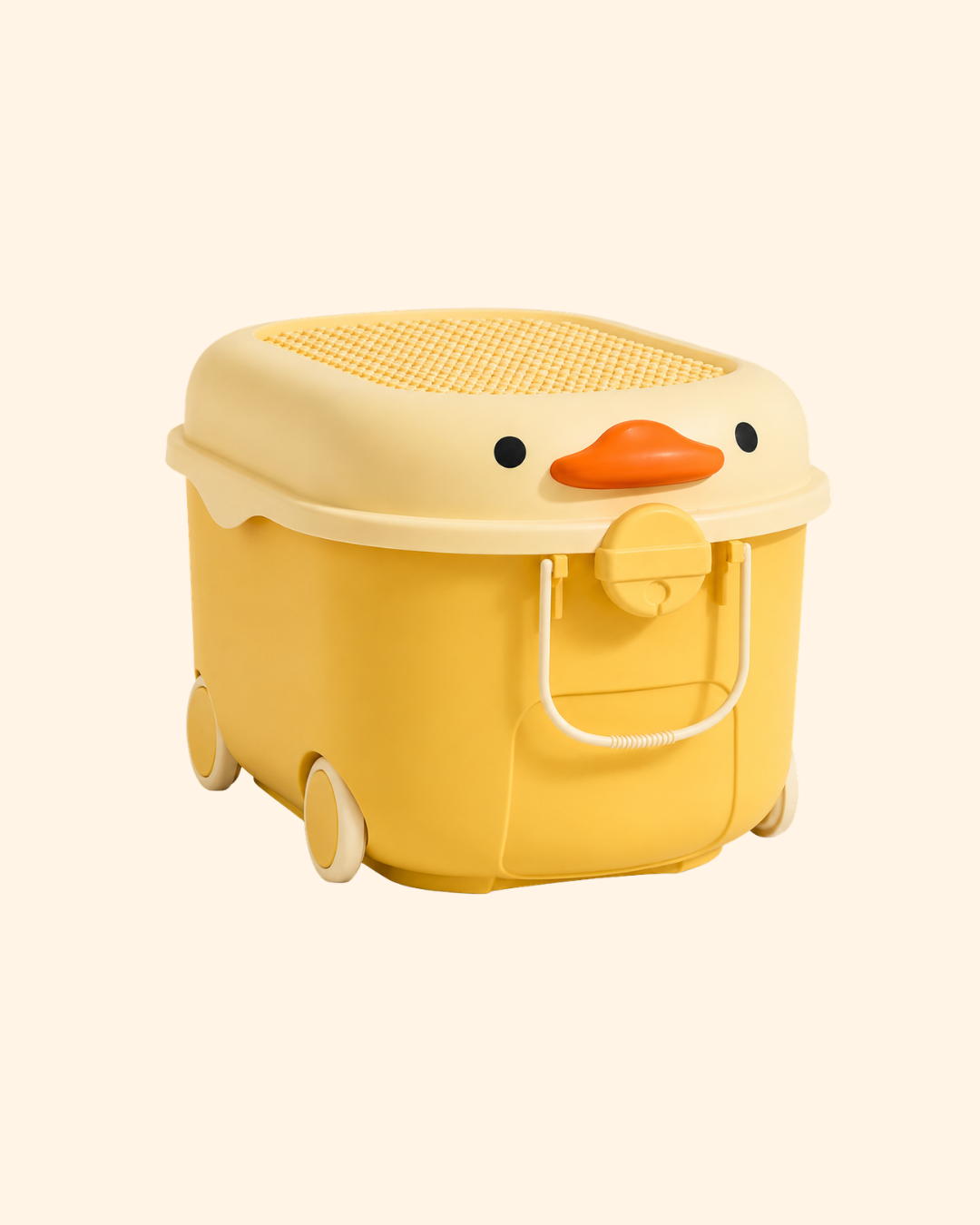 Pre Order - Ride a Long Storage -Yellow and Cream Duck - Large (ships 30 July)