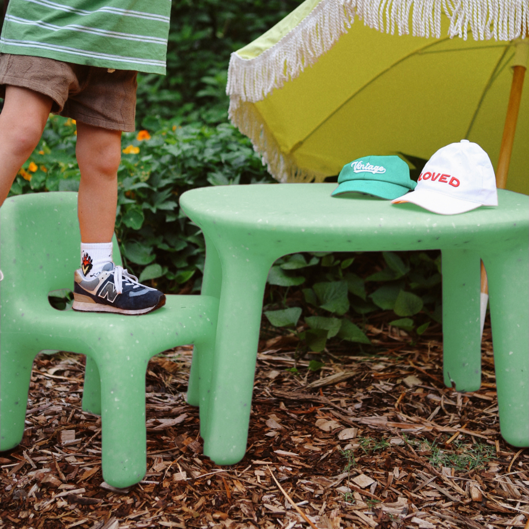 Apple Peel Confetti Chair