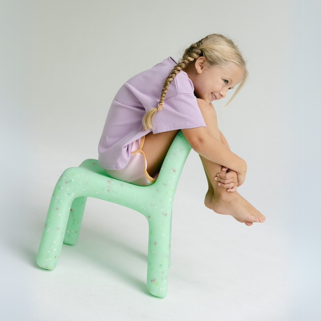 Apple Peel Confetti Chair