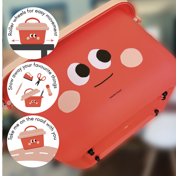 Scoot & Store Desk Caddy - Sidney