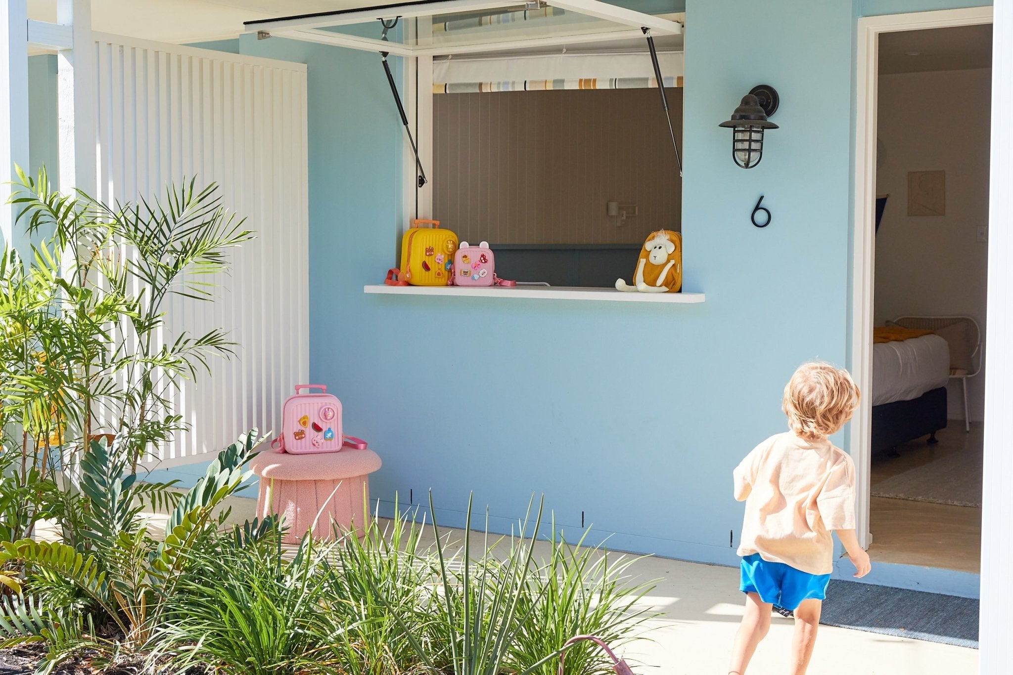 Monkey Business Backpack - Cowrie & Conch