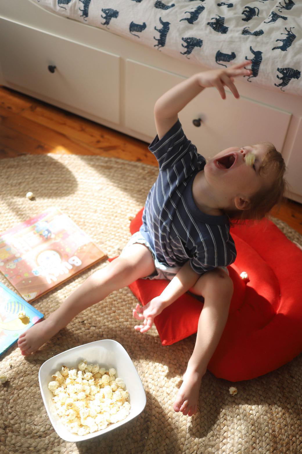 Roly Poly Cushion - Ketchup