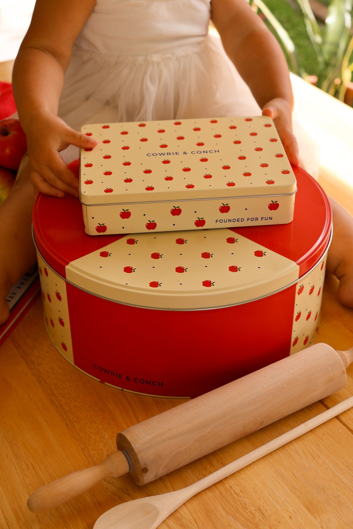 Apple a Day Pencil Tin
