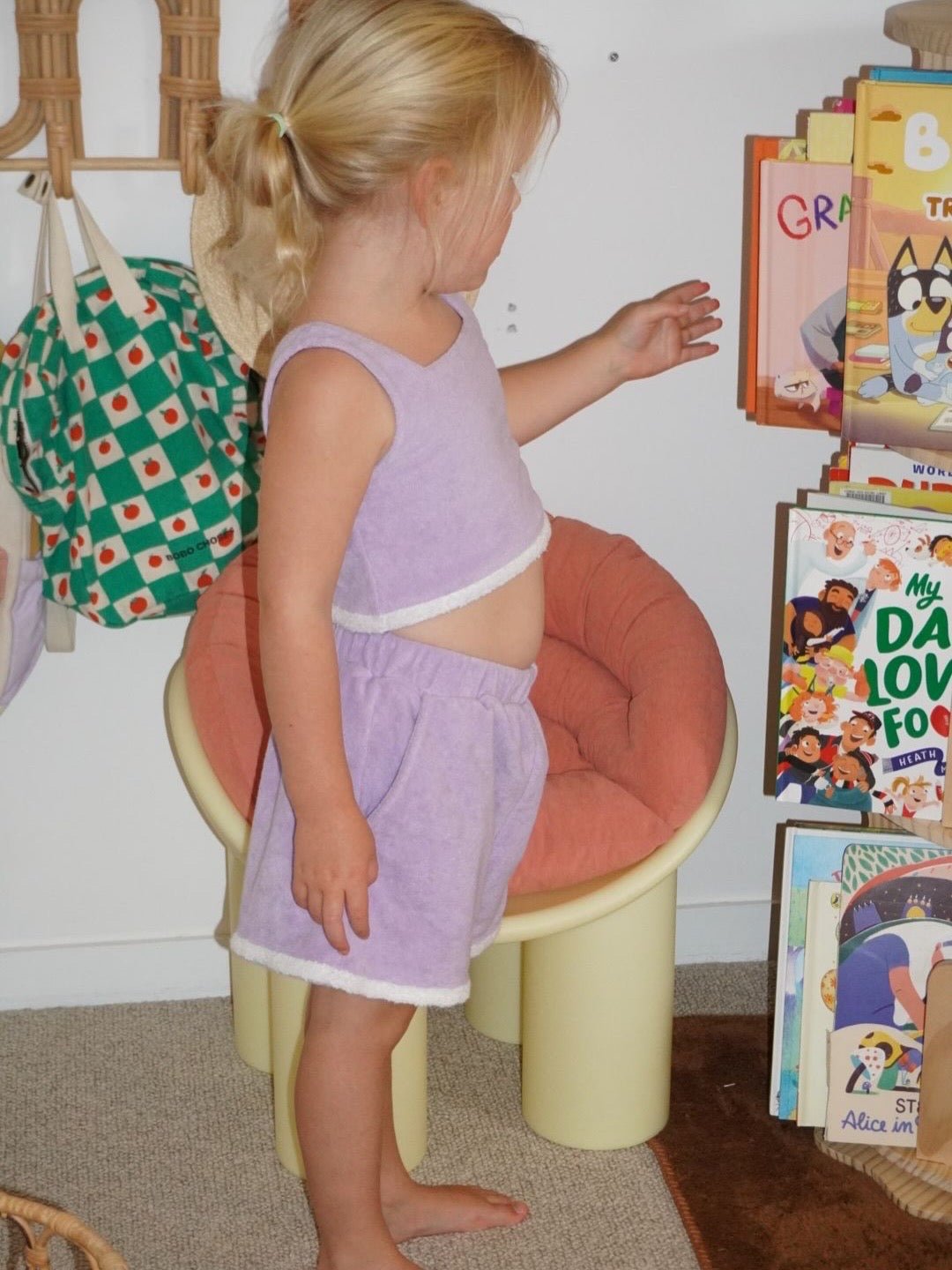 Limited Edition - Upright Replica Roly Chairs - Lemon Curd