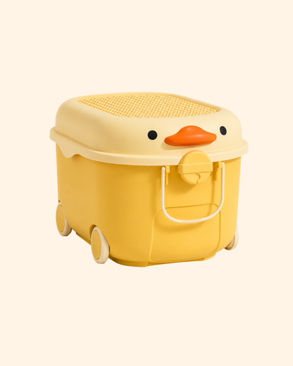 Pre Order - Ride a Long Storage -Yellow and Cream Duck - Large  (ships 30 July)