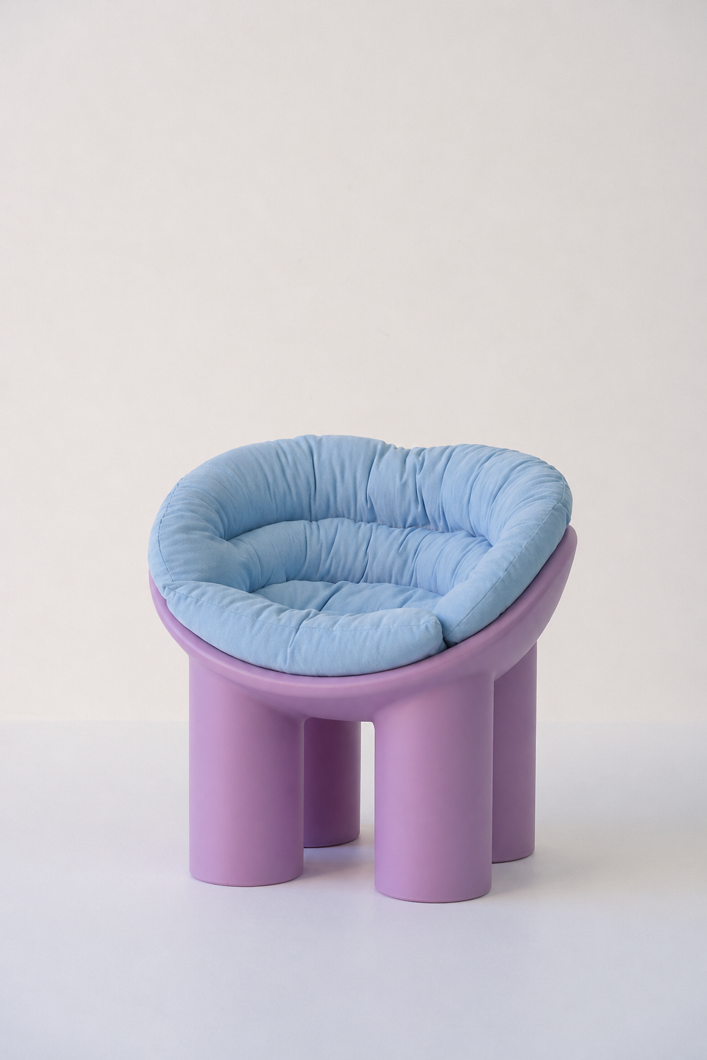 Roly Poly Cushion - Denim