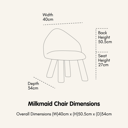 Milkmaid Chairs - Vanilla