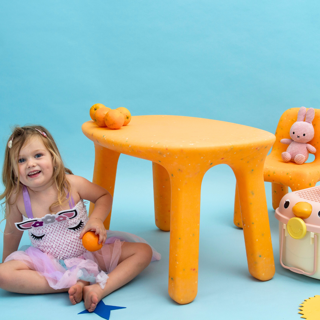Orange Fizz Confetti Chairs