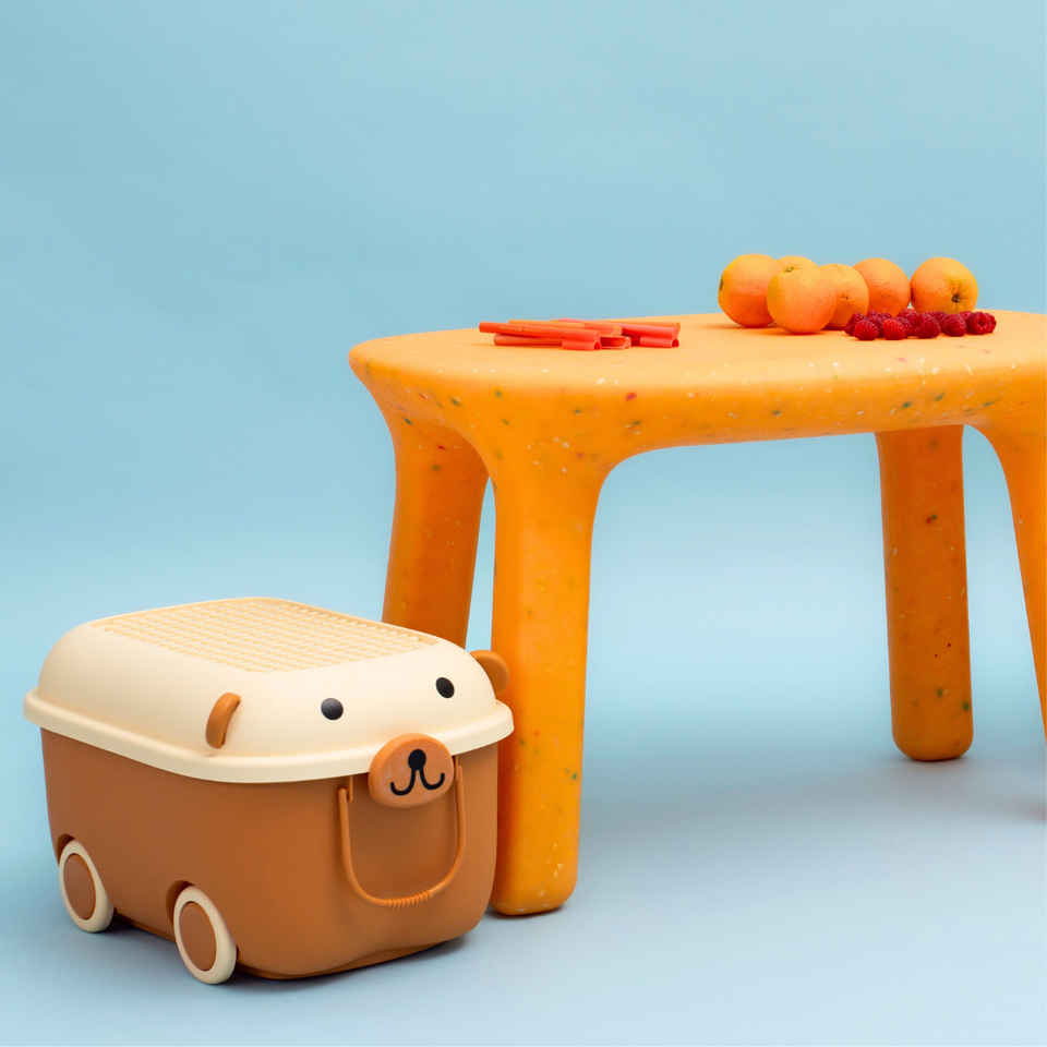 Orange Fizz Confetti Table - Pre Order (Due Late April)