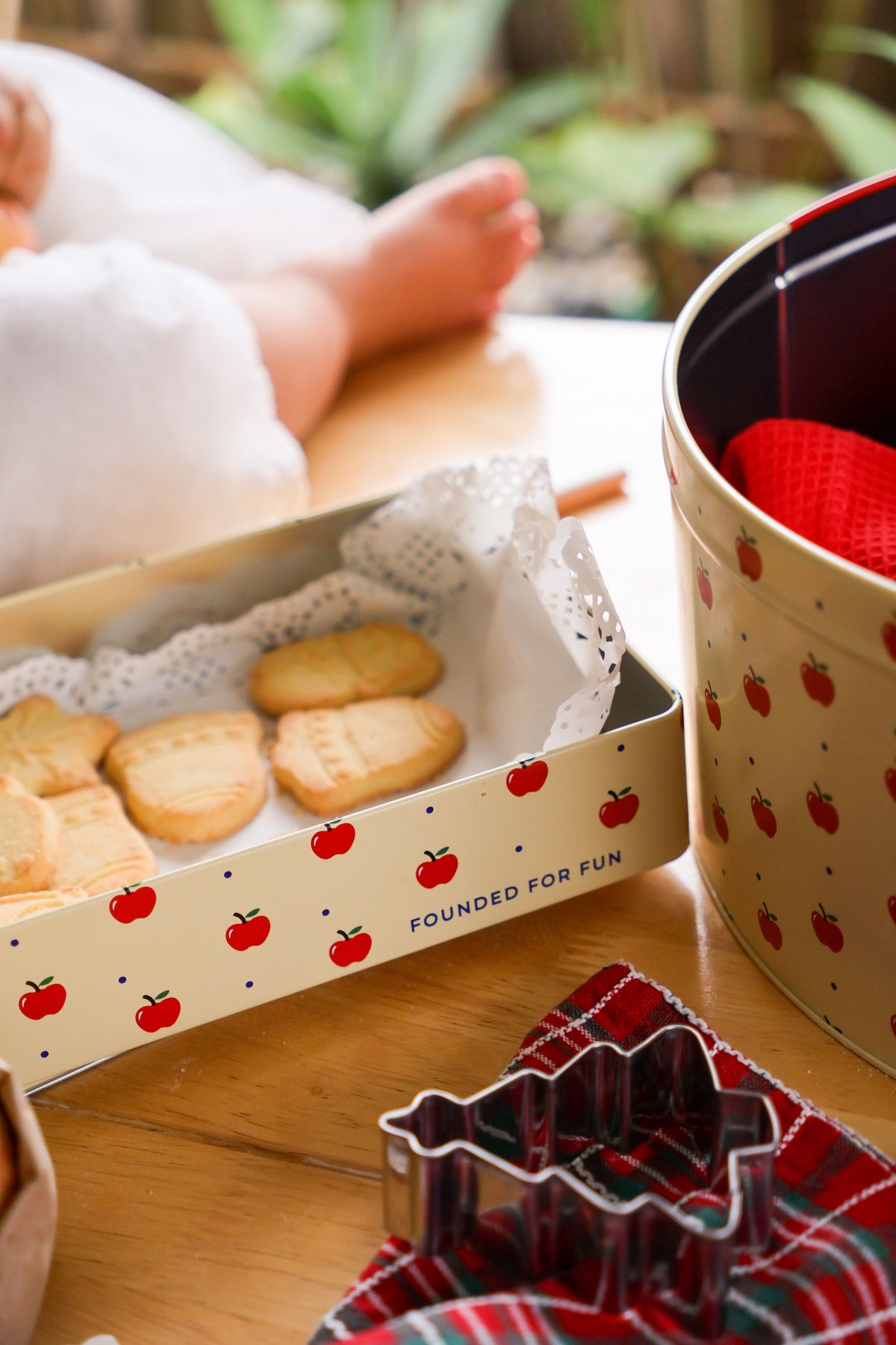 Apple a Day Pencil Tin