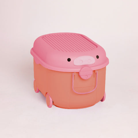 'Ride a Long Storage' - Watermelon Pig  - Large